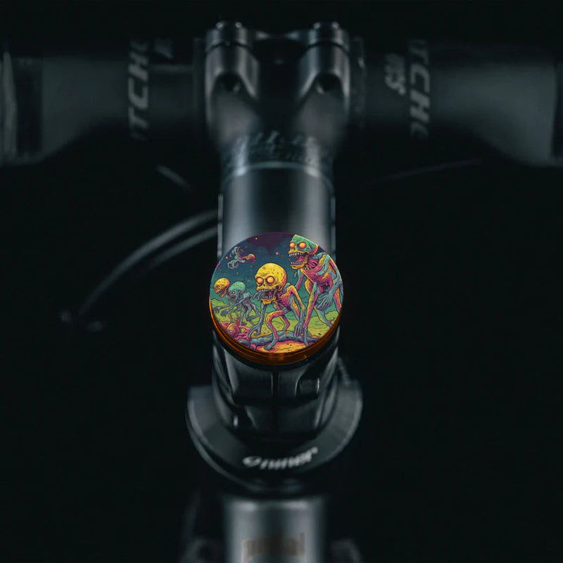 Load image into Gallery viewer, Astro Creep - Shapeshifter Bike Stem Cap
