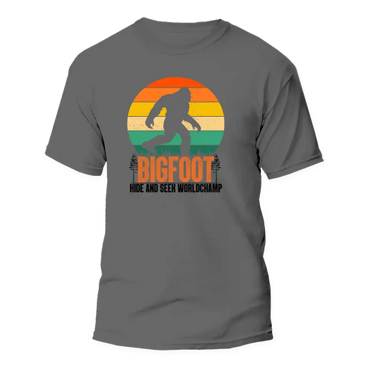 Bigfoot Hide And Seek Man T-Shirt