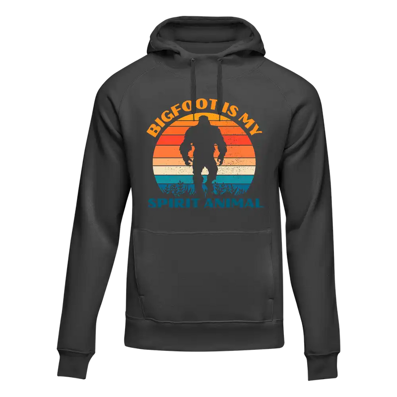 Load image into Gallery viewer, Bigfoot Is My Spirit Animal Unisex Hoodie
