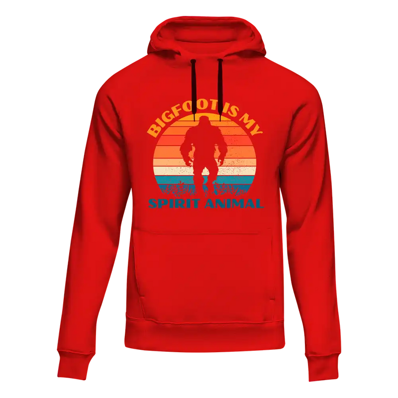 Load image into Gallery viewer, Bigfoot Is My Spirit Animal Unisex Hoodie
