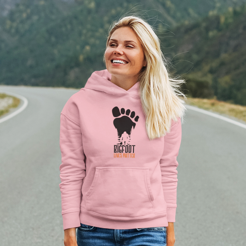Load image into Gallery viewer, Bigfoot Lives Matter Unisex Hoodie
