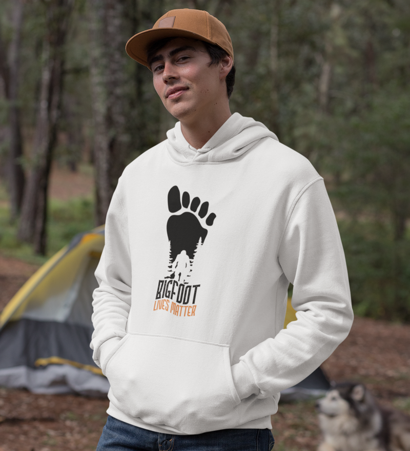 Load image into Gallery viewer, Bigfoot Lives Matter Unisex Hoodie
