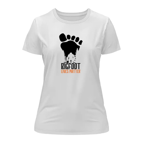 Bigfoot Lives Matter T-Shirt for Women