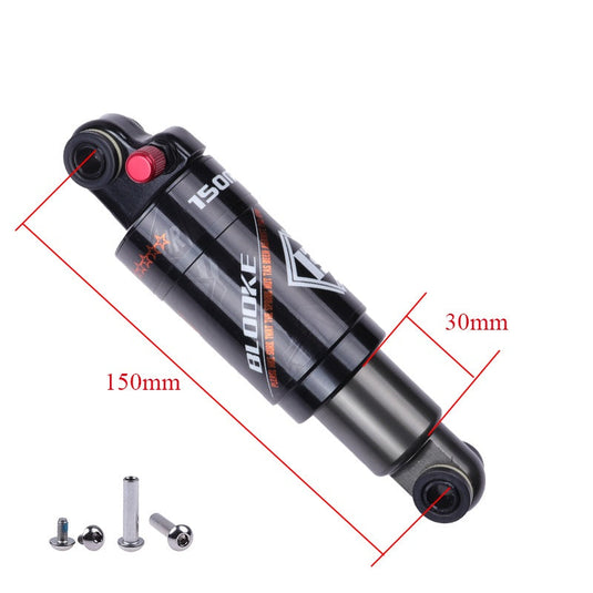 Bike Air Pressure Rear Shock Absorber 120/125/150/165/190mm
