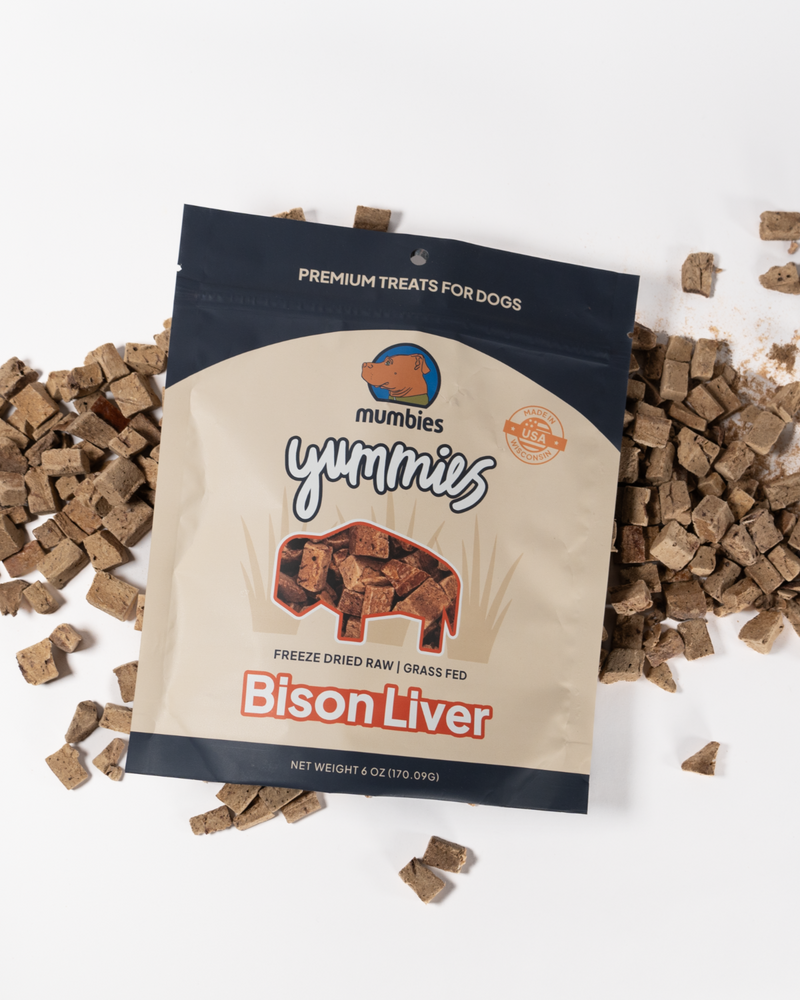 Load image into Gallery viewer, Yummies Bison Liver Treats
