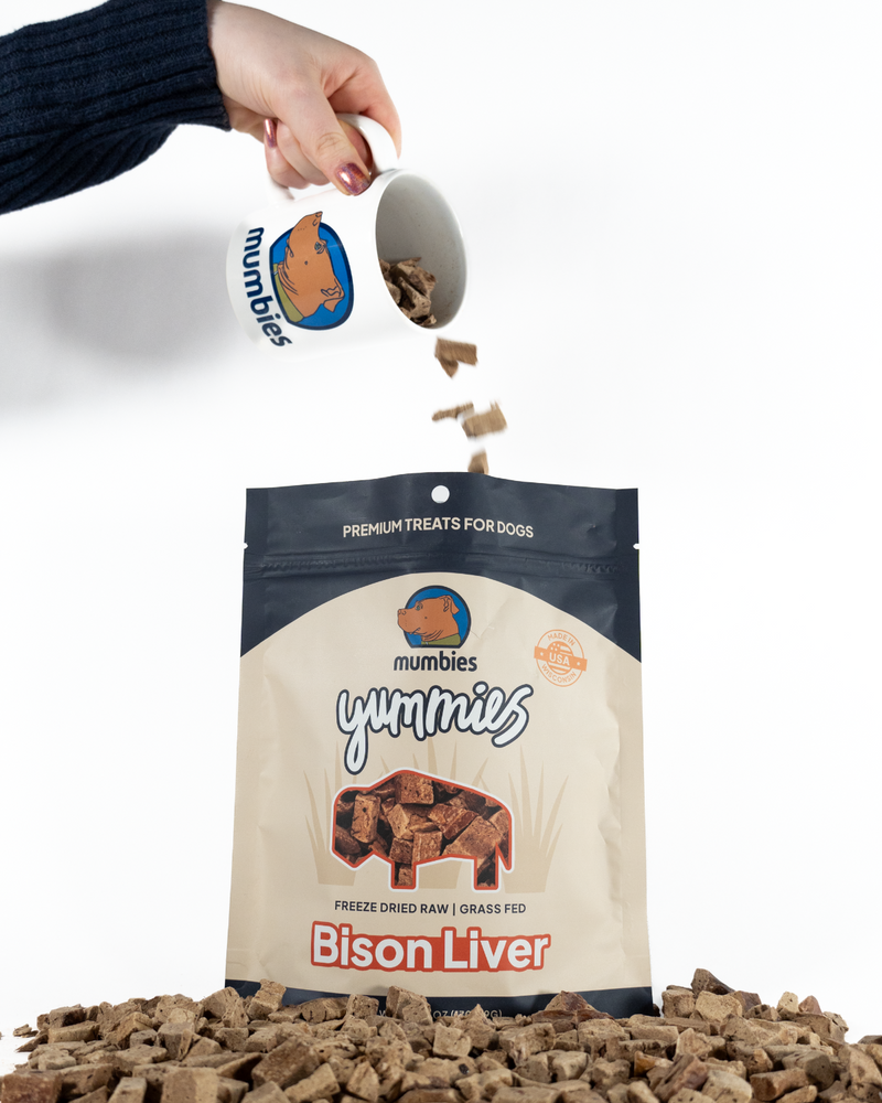 Load image into Gallery viewer, Yummies Bison Liver Treats
