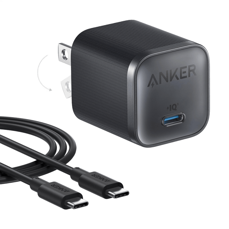 Load image into Gallery viewer, Anker Nano Charger (45W) with USB-C to USB-C Cable
