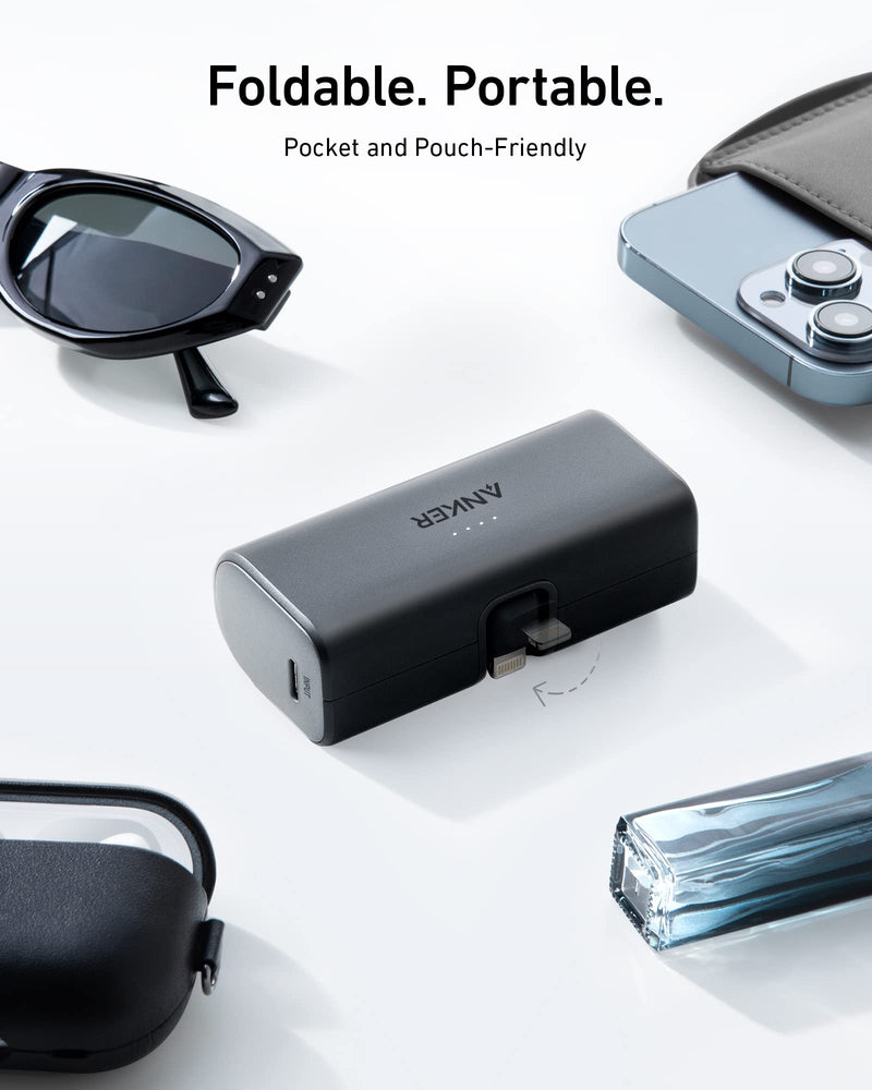 Load image into Gallery viewer, Anker Nano Power Bank (12W, Built-In Lightning Connector)
