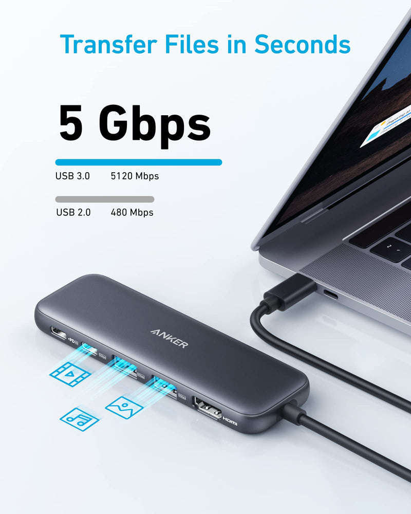 Load image into Gallery viewer, Anker <b>332</b> USB-C Hub (5-in-1)
