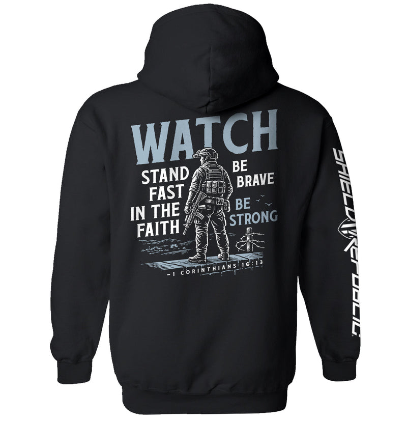 Load image into Gallery viewer, Watch Stand Fast in the Faith (Back Print)
