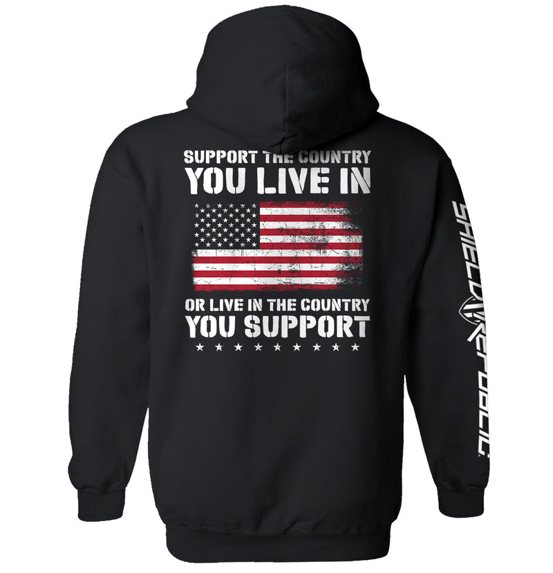 Load image into Gallery viewer, Support The Country You Live In Flag
