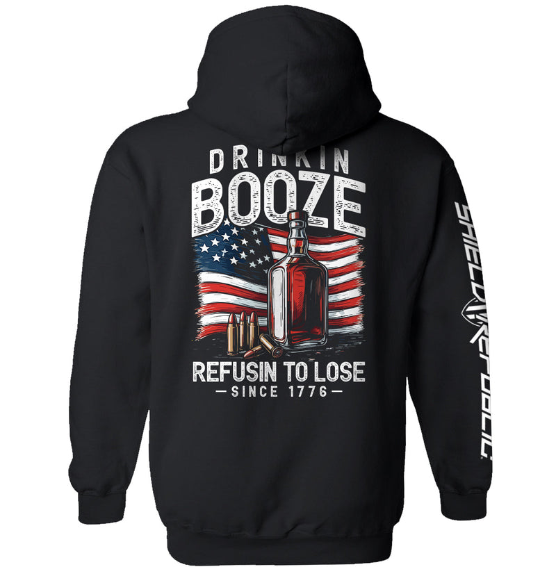 Load image into Gallery viewer, Drinkin' Booze Refusin' To Lose
