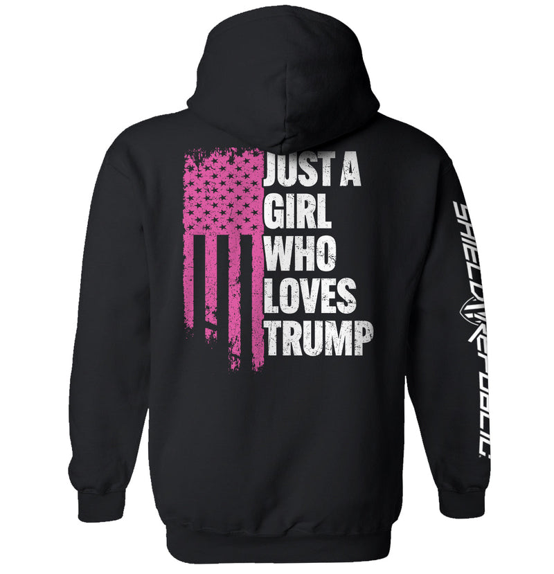 Load image into Gallery viewer, Just A Girl Who Loves Trump
