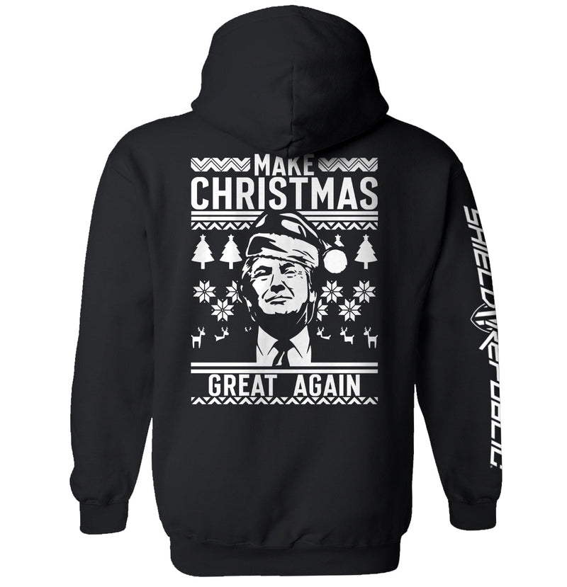 Load image into Gallery viewer, Make Christmas Great Again Trump Sweater Print

