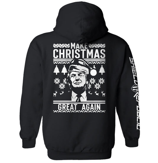 Make Christmas Great Again Trump Sweater Print
