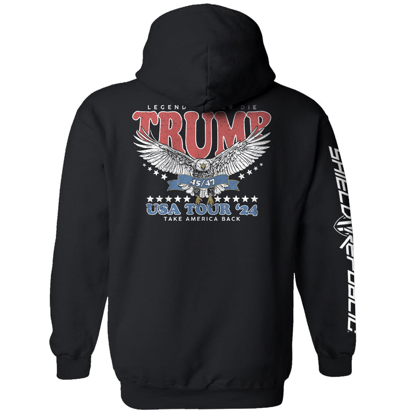 Load image into Gallery viewer, Legends Never Die Trump USA Tour 2024
