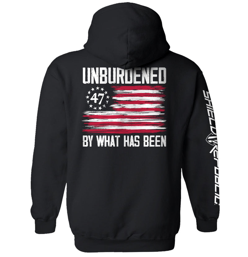 Load image into Gallery viewer, Unburdened By What Has Been 47 Flag
