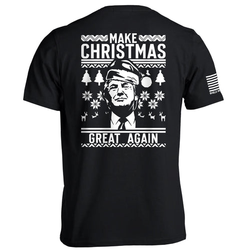 Make Christmas Great Again Trump Sweater Print