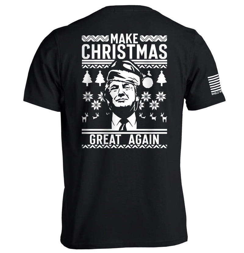 Load image into Gallery viewer, Make Christmas Great Again Trump Sweater Print

