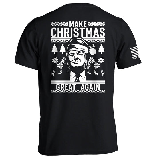 Make Christmas Great Again Trump Sweater Print