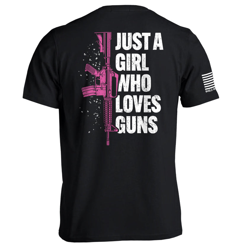Load image into Gallery viewer, Just A Girl Who Loves Guns
