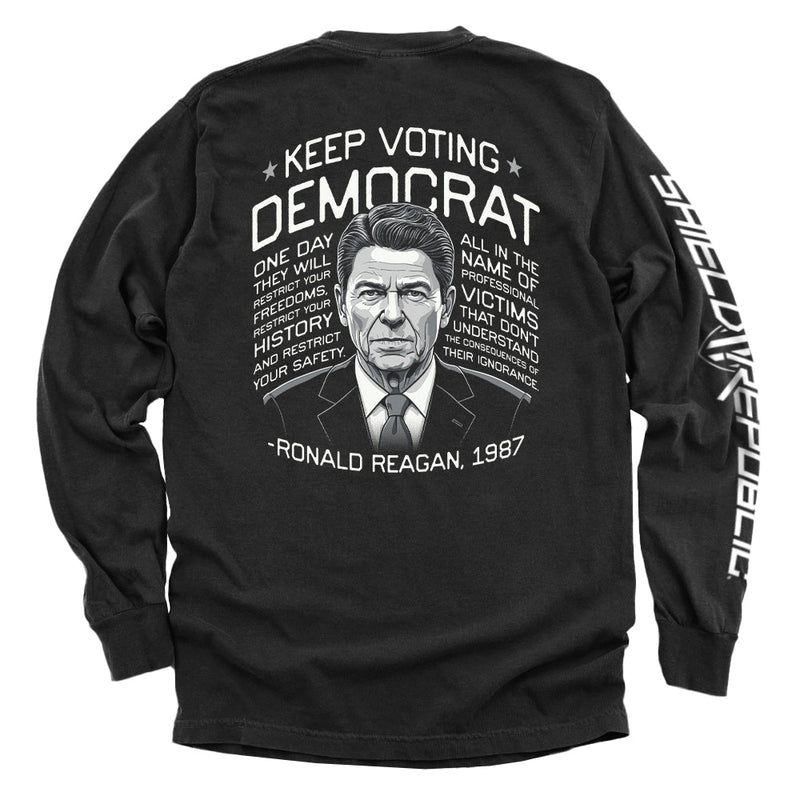 Load image into Gallery viewer, Keep Voting Democrat Ronald Reagan
