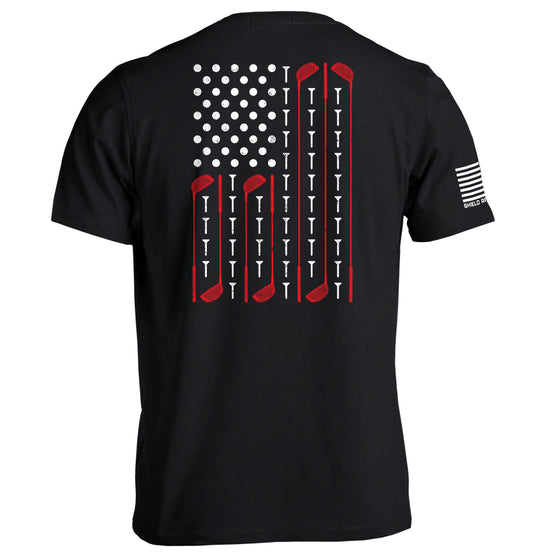 Golf American Flag