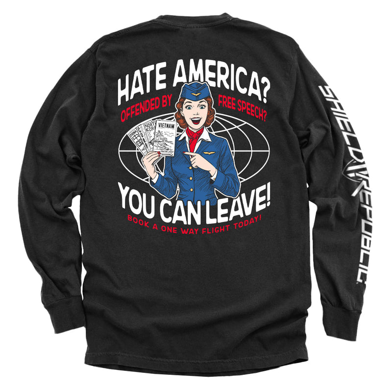 Load image into Gallery viewer, Hate America Offended By Free Speech You can Leave
