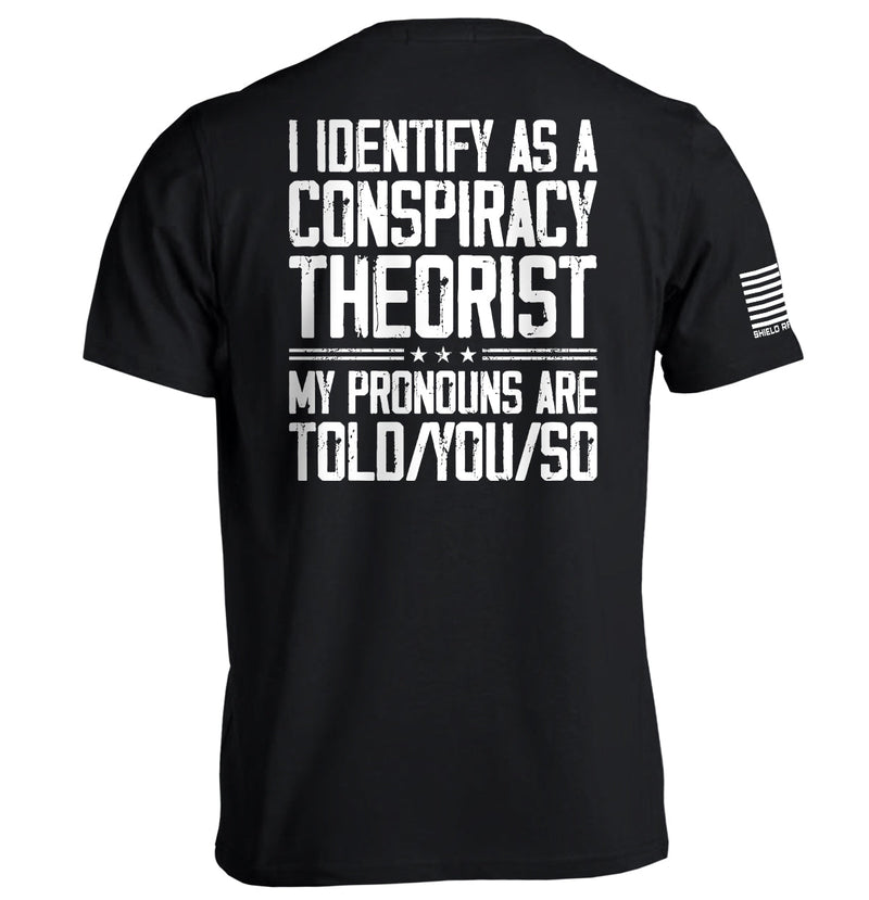 Load image into Gallery viewer, I Identify As A Conspiracy Theorist

