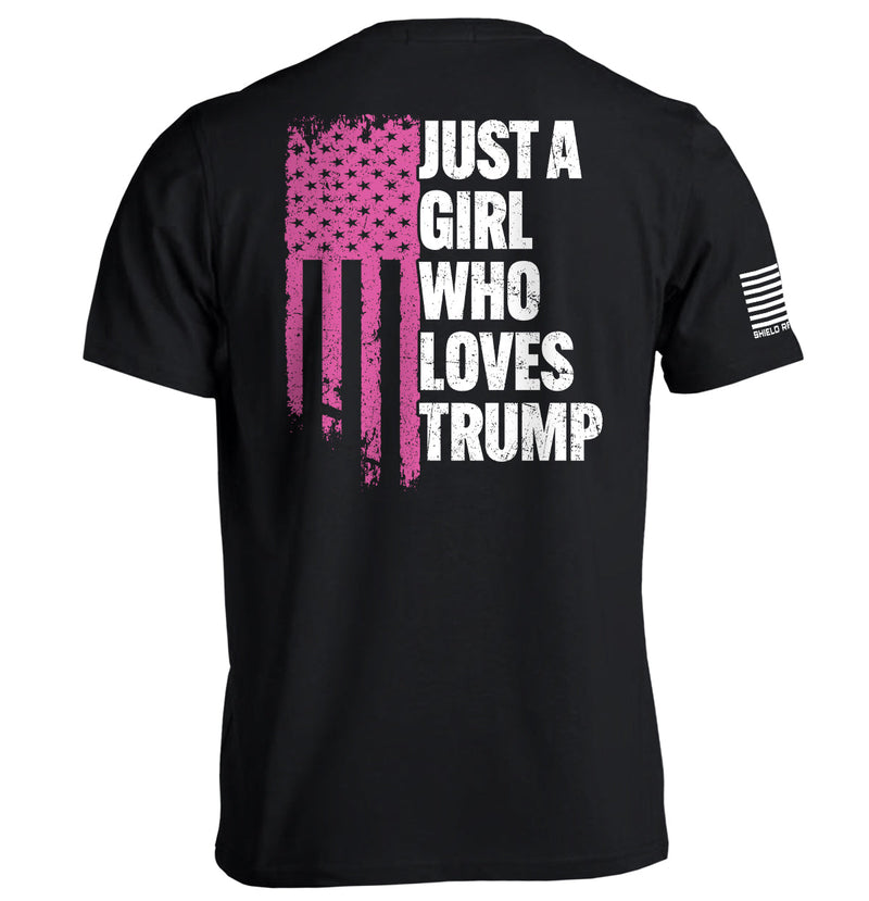 Load image into Gallery viewer, Just A Girl Who Loves Trump
