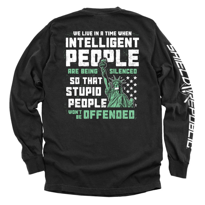 Load image into Gallery viewer, Intelligent People are being Silenced so that Stupid People won&#39;t be Offended
