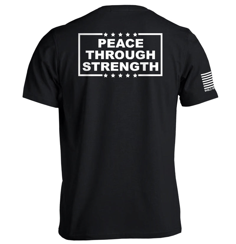 Load image into Gallery viewer, Peace Through Strength White
