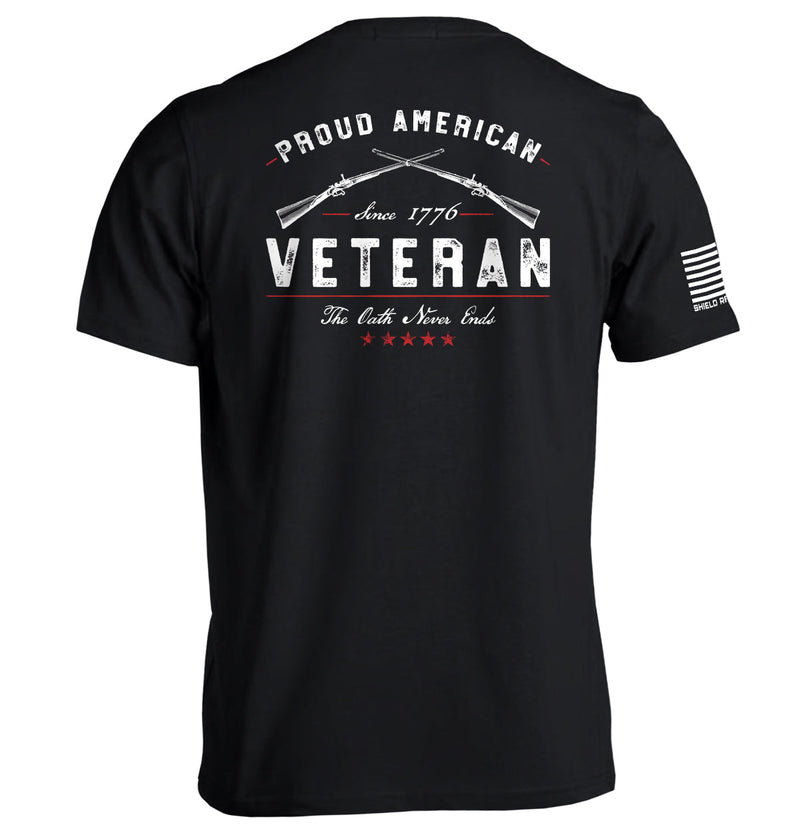 Load image into Gallery viewer, Proud American Veteran The Oath Never Ends
