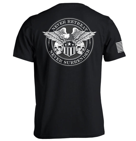 Never Retreat Never Surrender Skulls