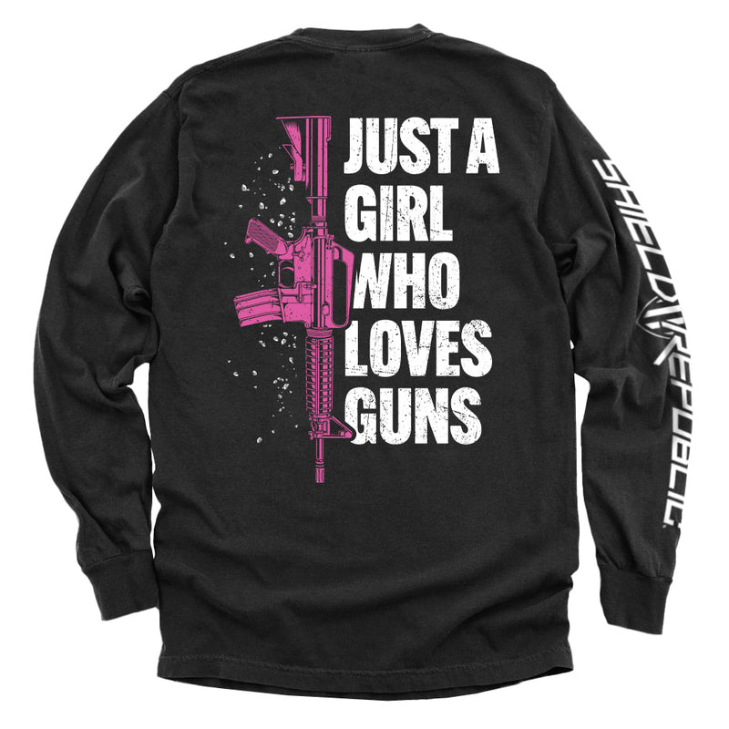 Load image into Gallery viewer, Just A Girl Who Loves Guns
