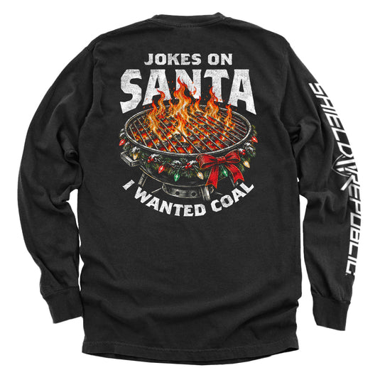 Jokes on Santa I wanted Coal