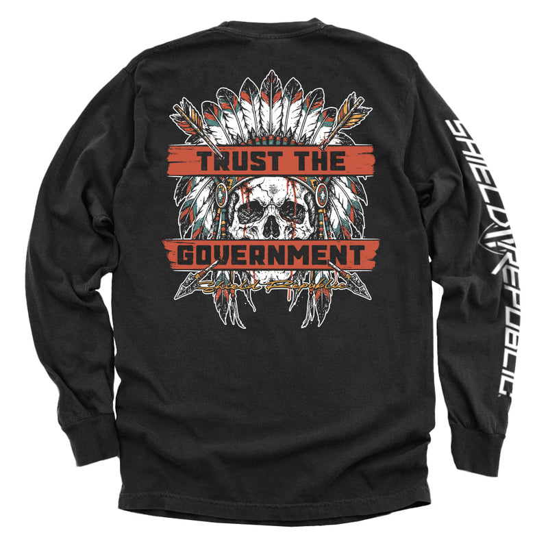 Load image into Gallery viewer, Trust the Government (Native Skull)
