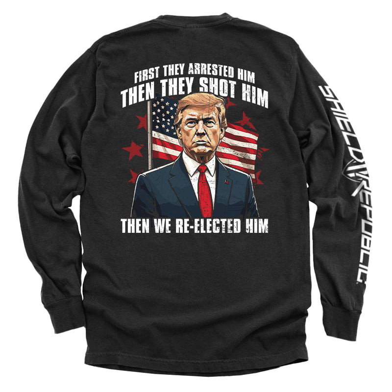 Load image into Gallery viewer, Arrested Shot Re-Elected
