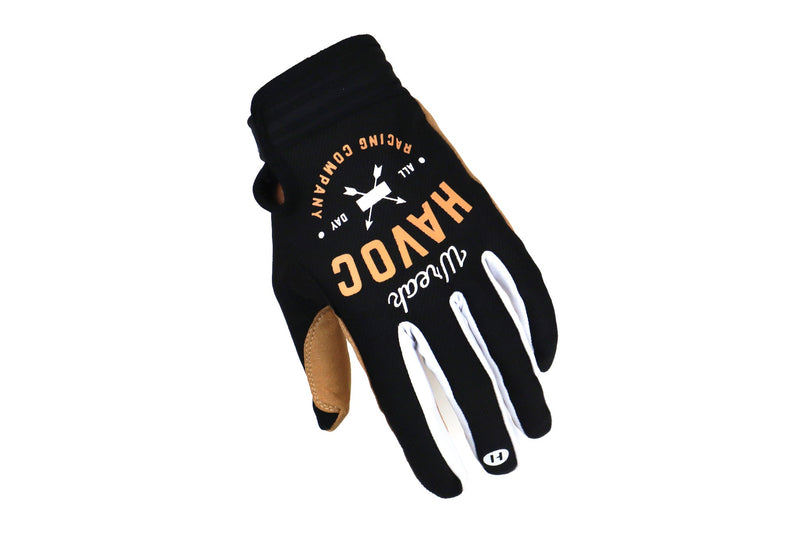 Load image into Gallery viewer, Tan and Black Gloves
