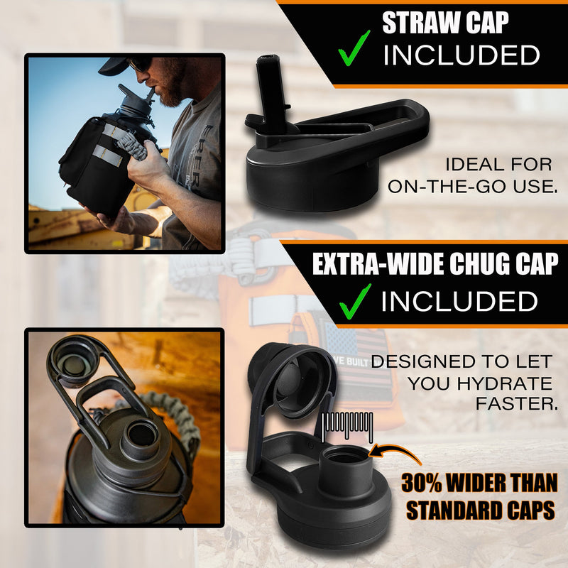 Load image into Gallery viewer, 64oz Iron Workforce Bottles
