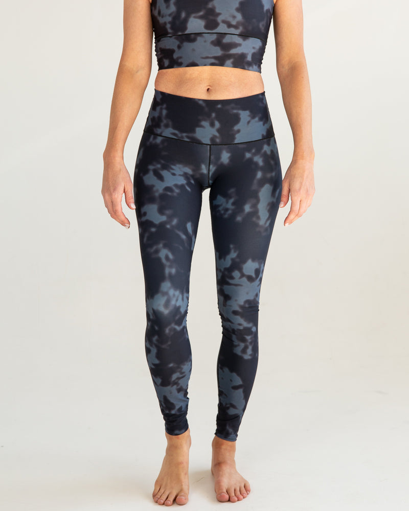 Load image into Gallery viewer, Black Fog Yoga Pants *FINAL SALE*
