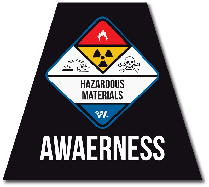 Load image into Gallery viewer, HAZMAT AWARENESS REFLECTIVE HELMET (TET) TETRAHEDRON
