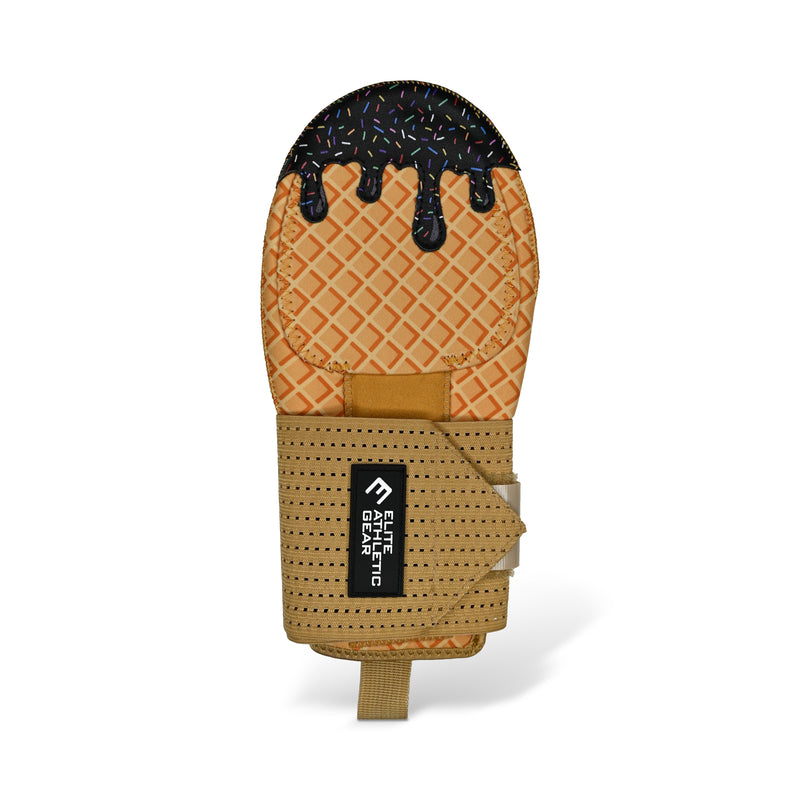 Load image into Gallery viewer, Black Ice Cream Sliding Mitt
