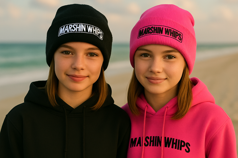 Load image into Gallery viewer, Marshin Whips Pink Beanie
