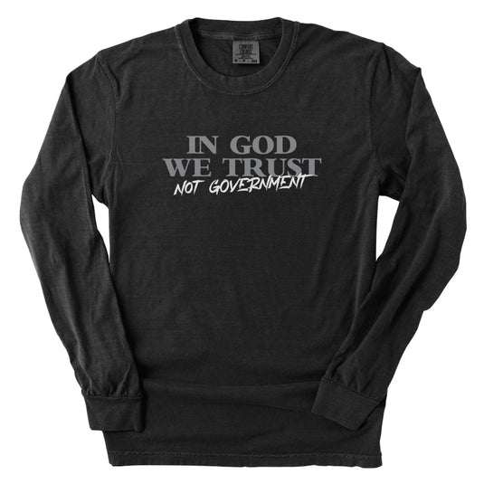 In God We Trust Not Government