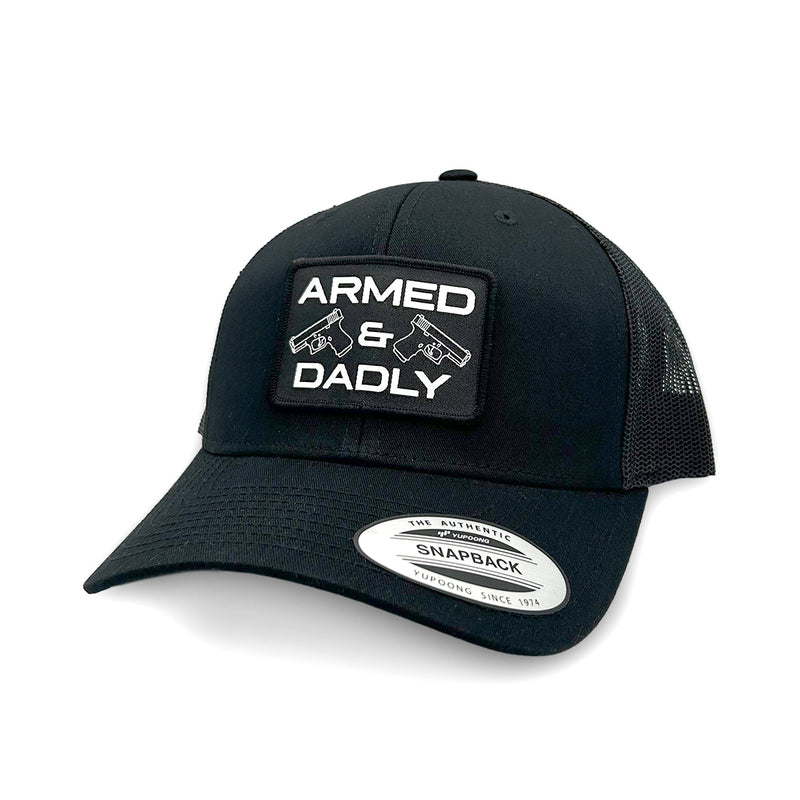 Load image into Gallery viewer, Armed &amp; Dadly (Woven Patch)
