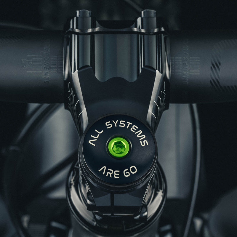 Load image into Gallery viewer, All Systems Are Go Bike Headset Cap
