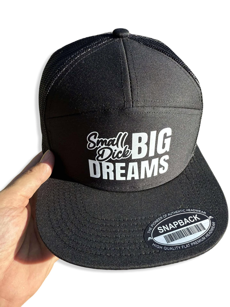 Load image into Gallery viewer, Big Dreams 7 Panel Snapback
