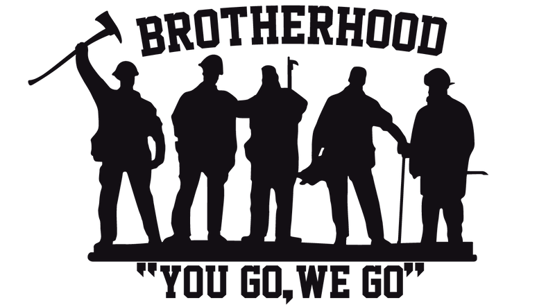 Load image into Gallery viewer, BROTHERHOOD YOU GO WE GO WINDOW DECAL
