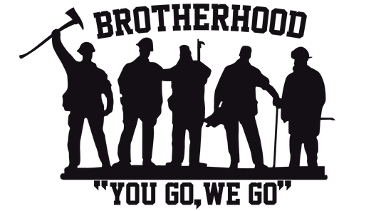 BROTHERHOOD YOU GO WE GO WINDOW DECAL